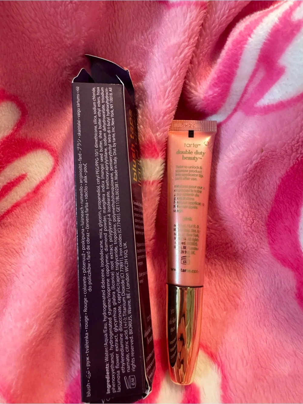 tarte Blush Tape Liquid Blush - new in box full size